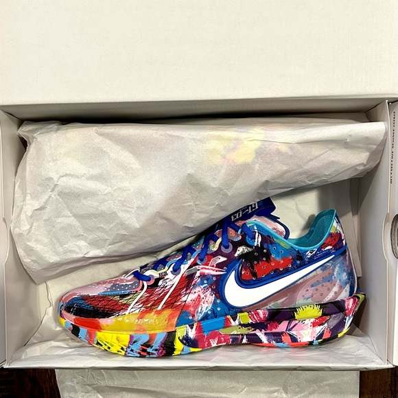 Brand New Nike Air Zoom GT Cut 3 “Jewell Loyd Paint Splatter” - Picture 8 of 9